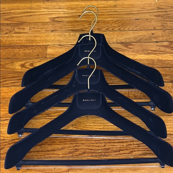 🔥🔥 4 Boglioli Felt Hangers